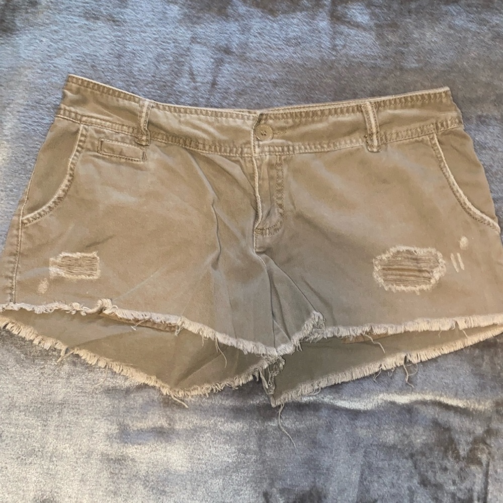 Mossimo supply Co. 1987 Gray/Tan shorts Size 11